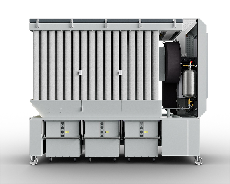 Mobile Absauganlage AL‑KO POWER UNIT® – Reinluftentstauber für effiziente Staub- und Späneabsaugung